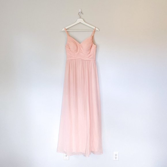 Azazie Dresses & Skirts - Azazie BLAKE Pearl Pink A6